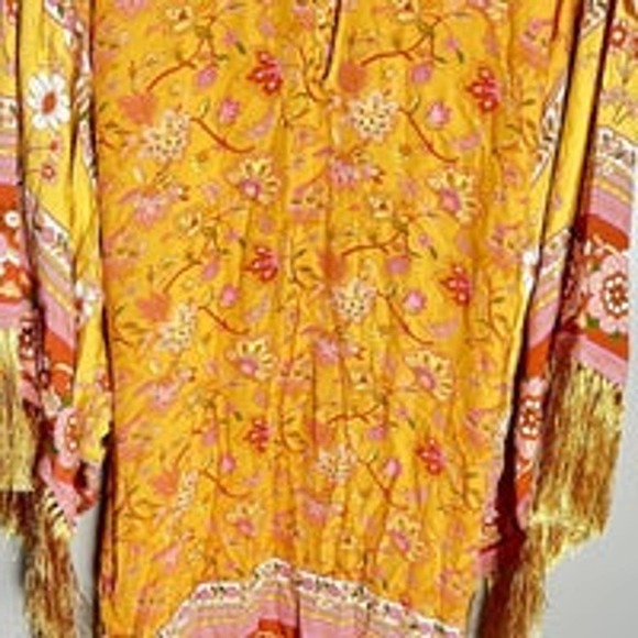 Spell & The Gypsy Collective Portobello Road Tassel Dress Size L - Picture 8 of 11